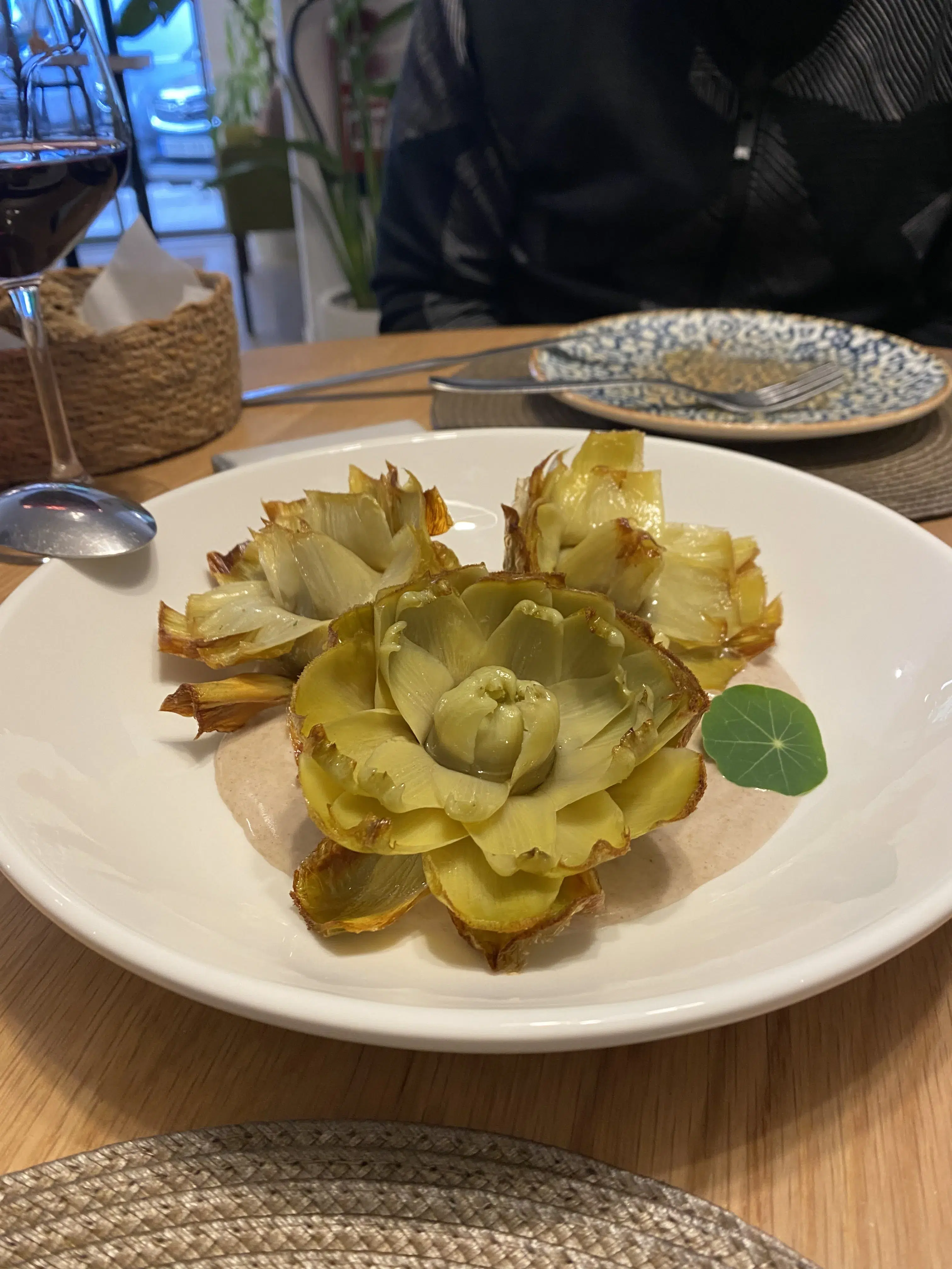Alcachofas con Bagna Cauda Alcachofas con Bagna Cauda