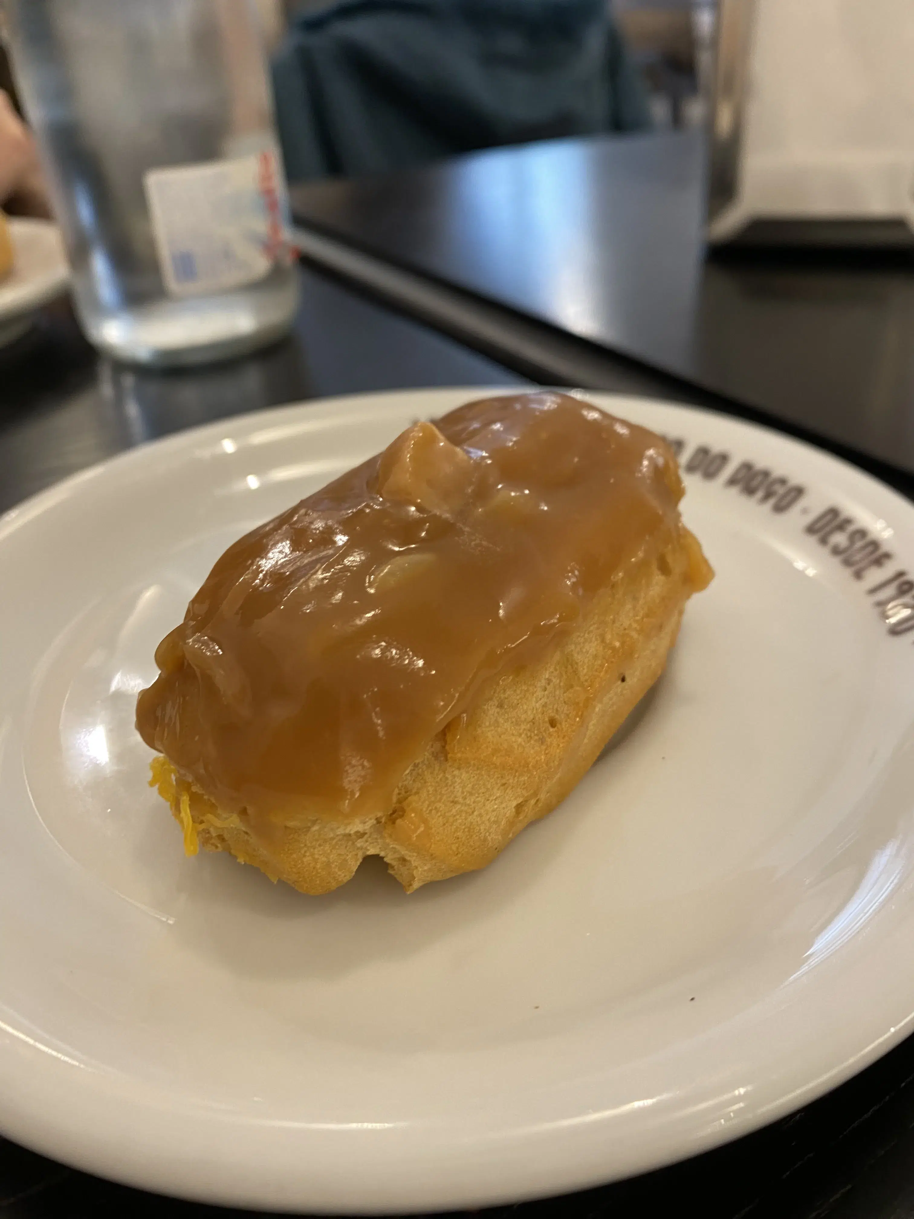Eclair Caramello Eclair Caramello en el post de la Crítica Leitaria da Quinta do Paço