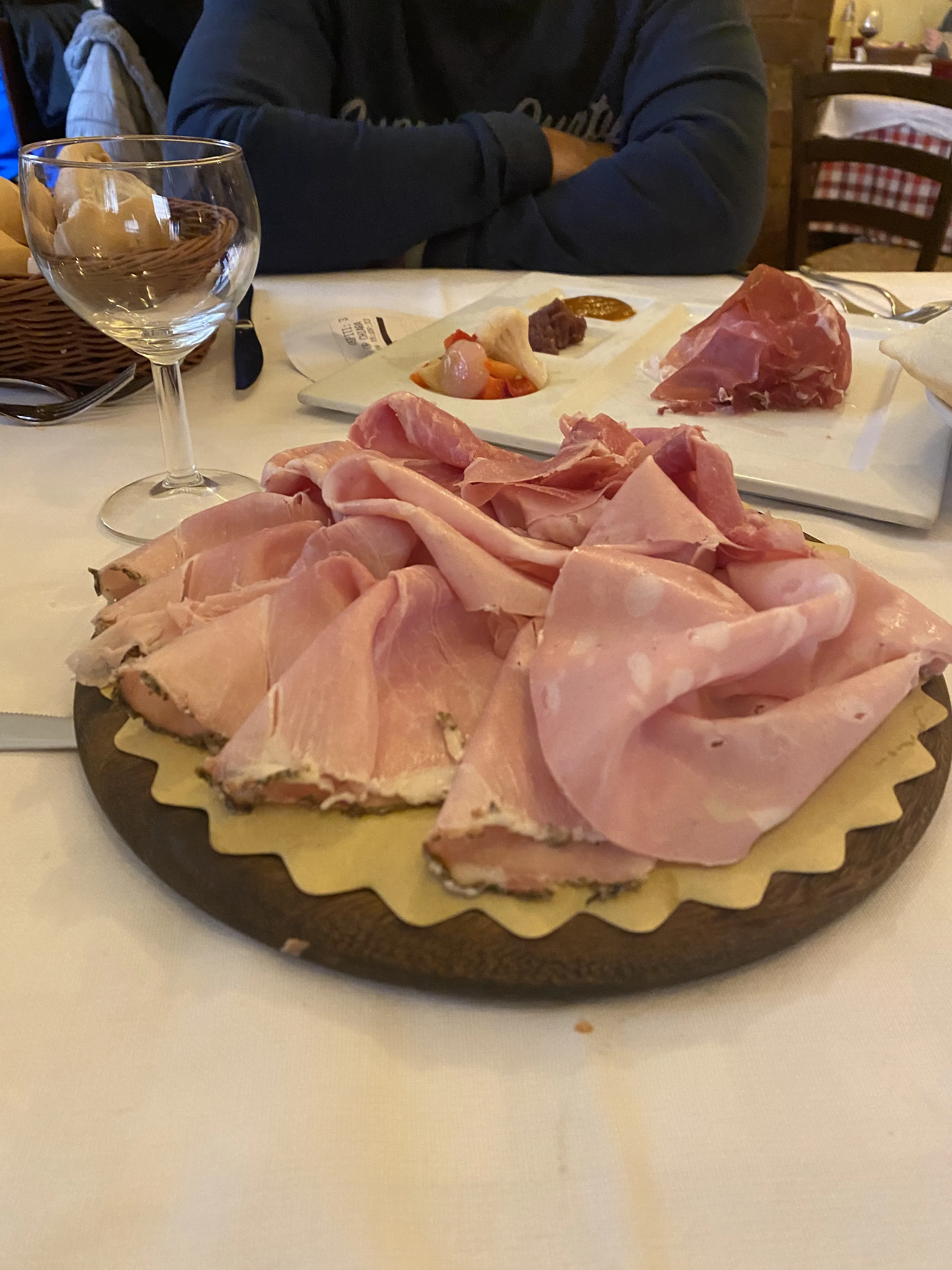 Tagliere Rusticotto en el post de la Crítica Trattoria Corrieri