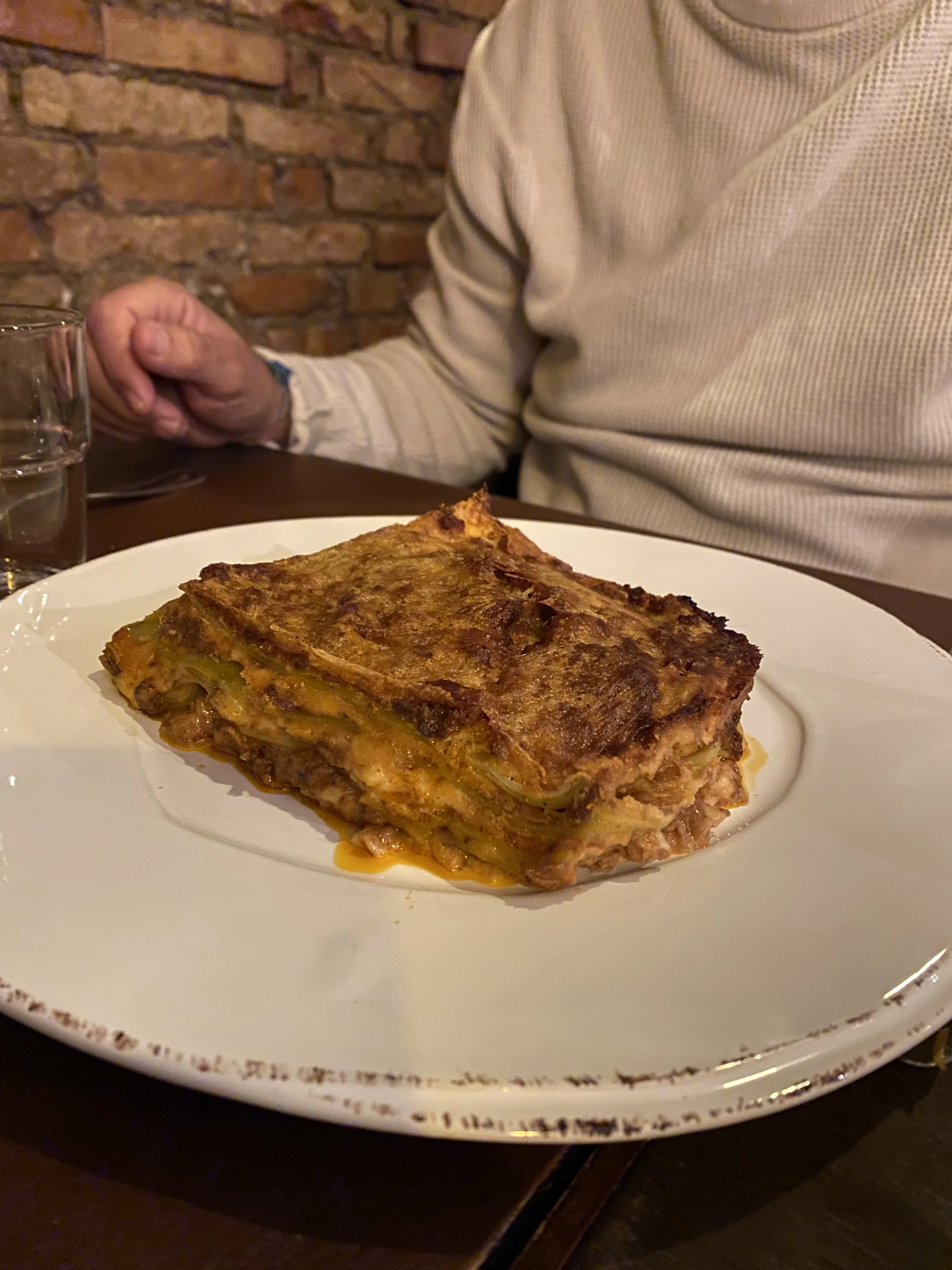 Lasagne Classiche en el post de la Crítica Va Mo Là