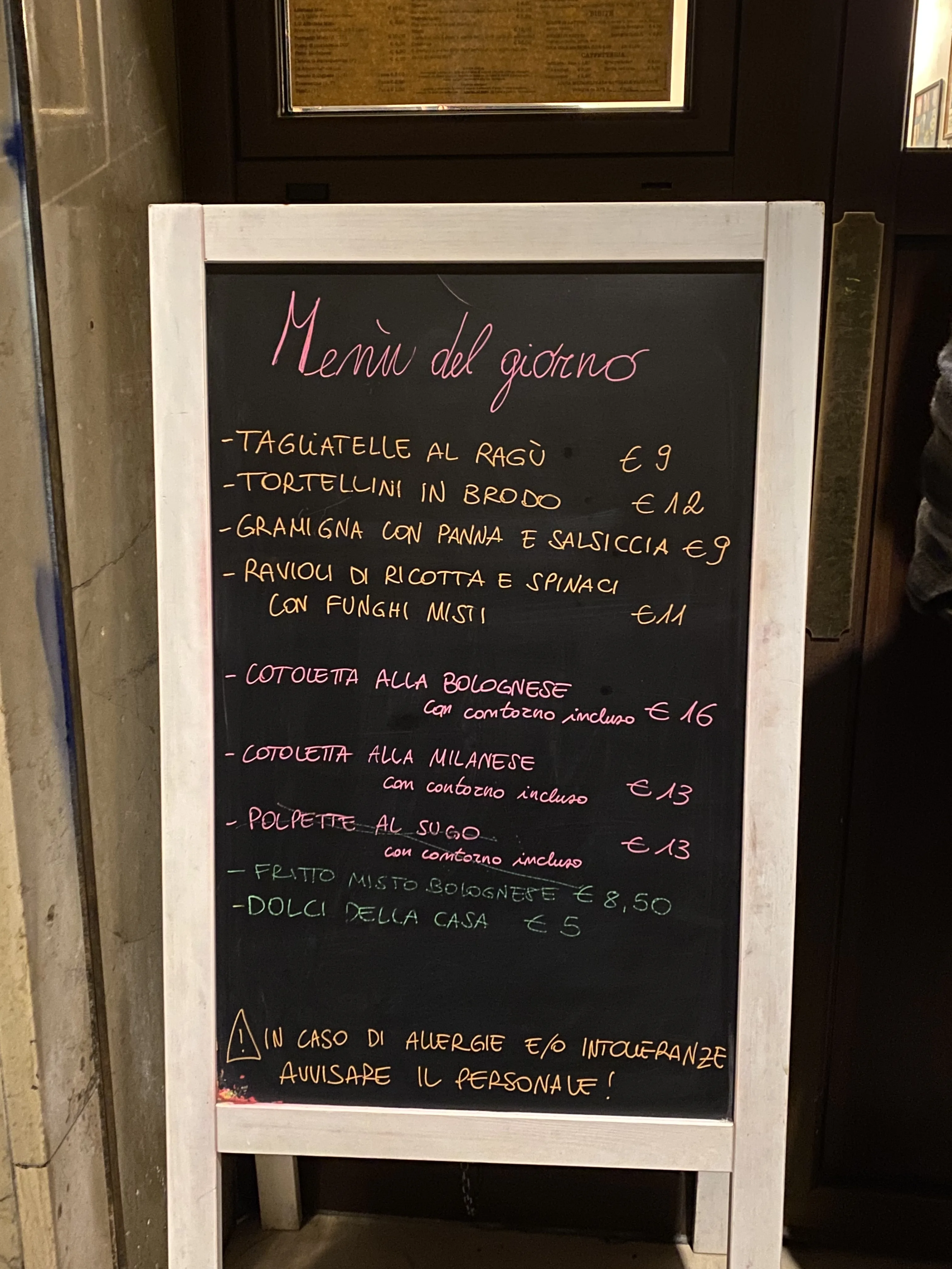 Crítica Osteria dell'Orsa