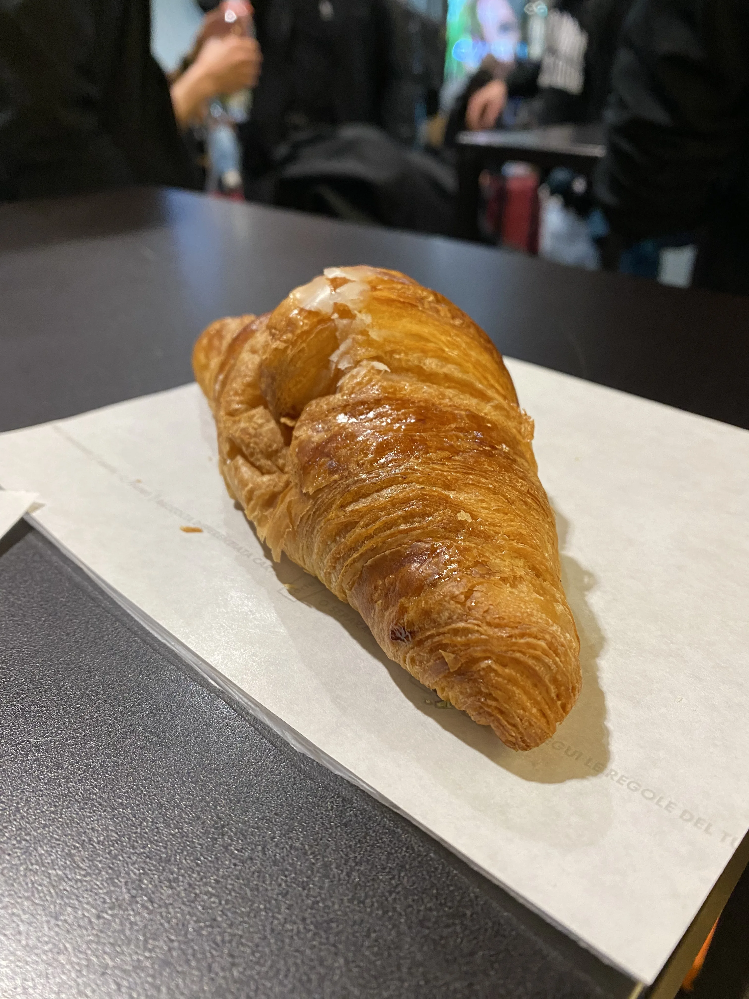 Croissant Normal en el post de la Crítica Famiglia Chiari