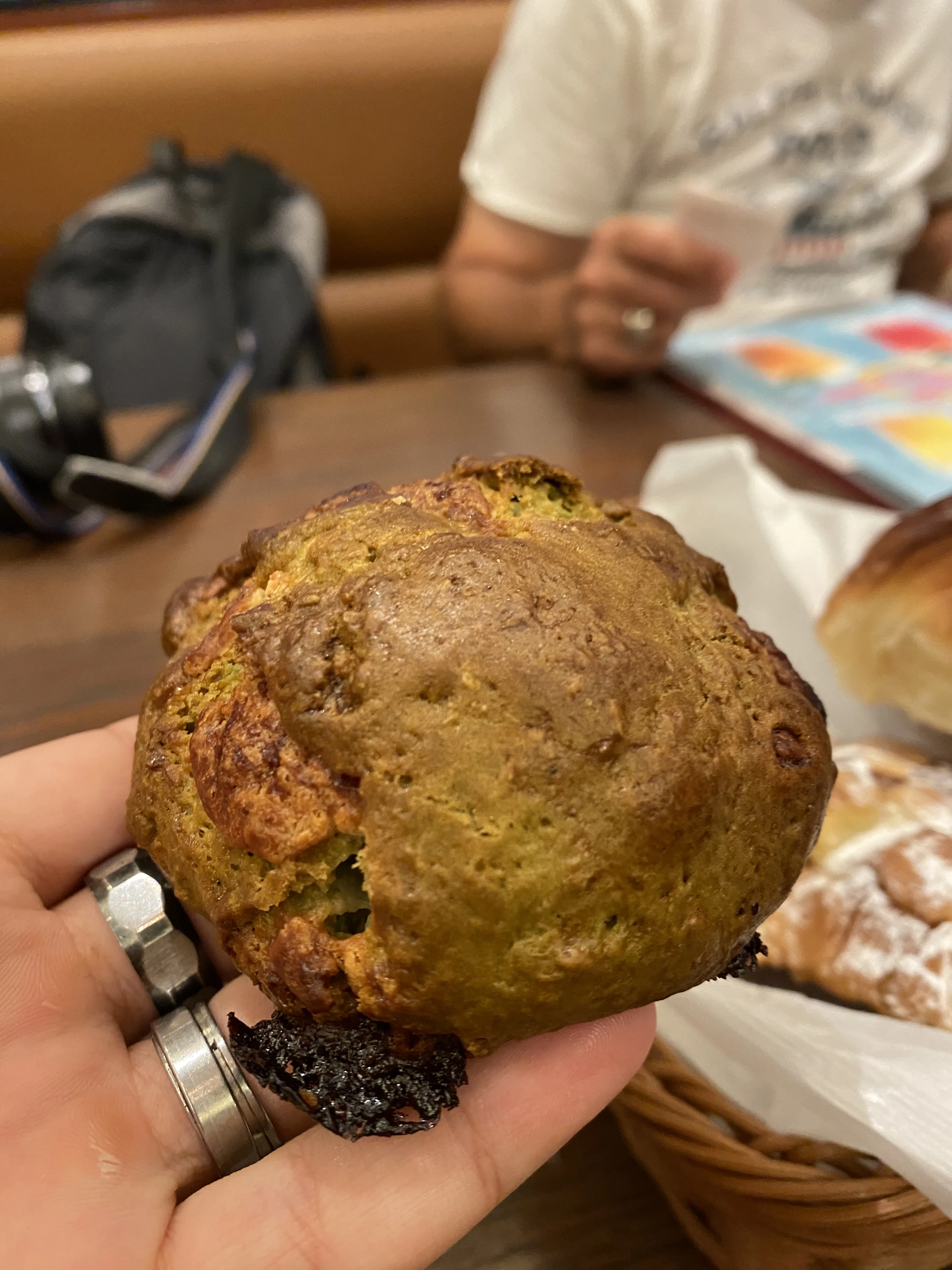 Grean Tea Scone with White Chocolate and Coconut Grean Tea Scone with White Chocolate and Coconut