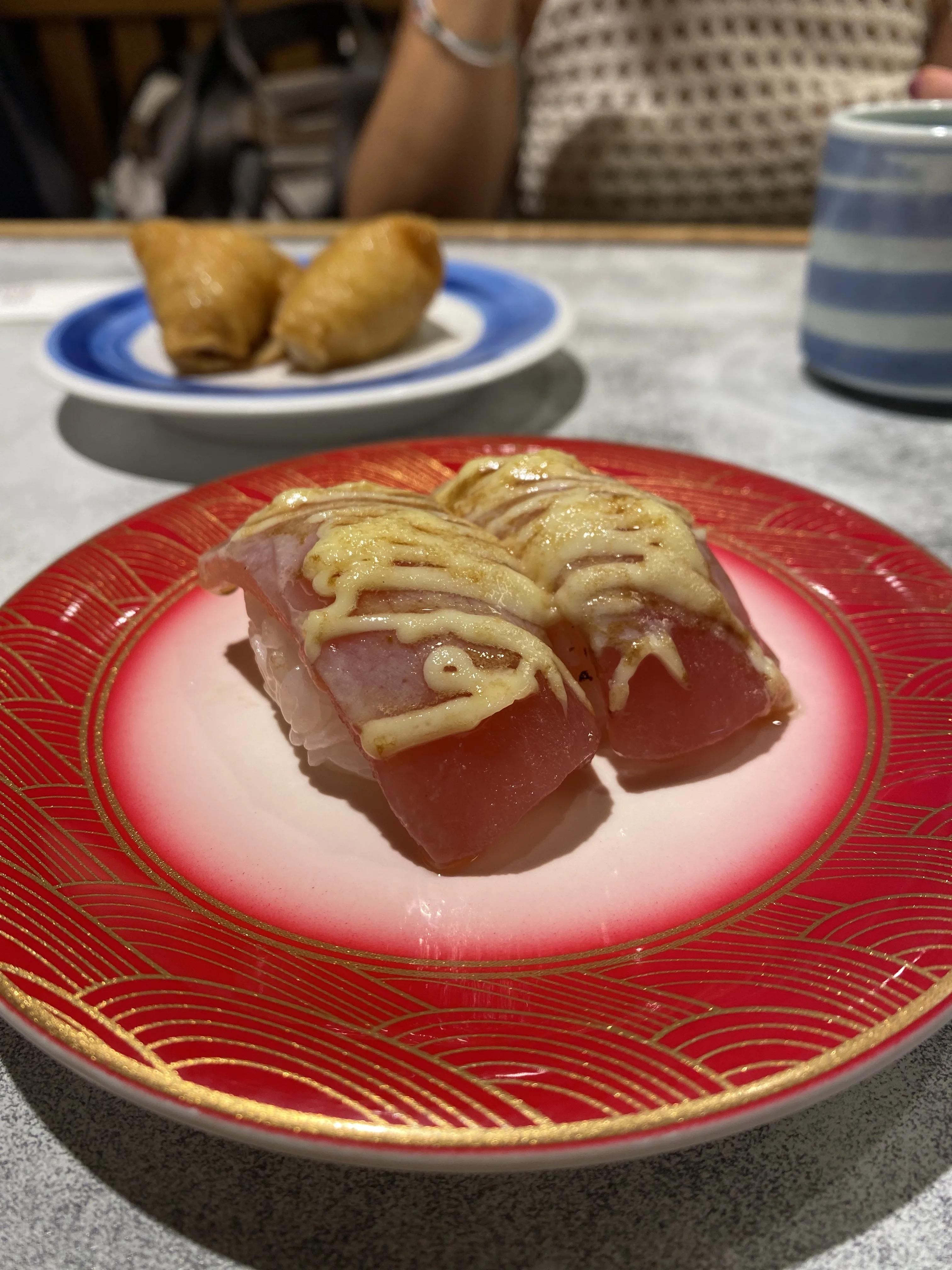 Nigiri Aburi Tuna Nigiri Aburi Tuna en el post de la Crítica Musashi Sushi