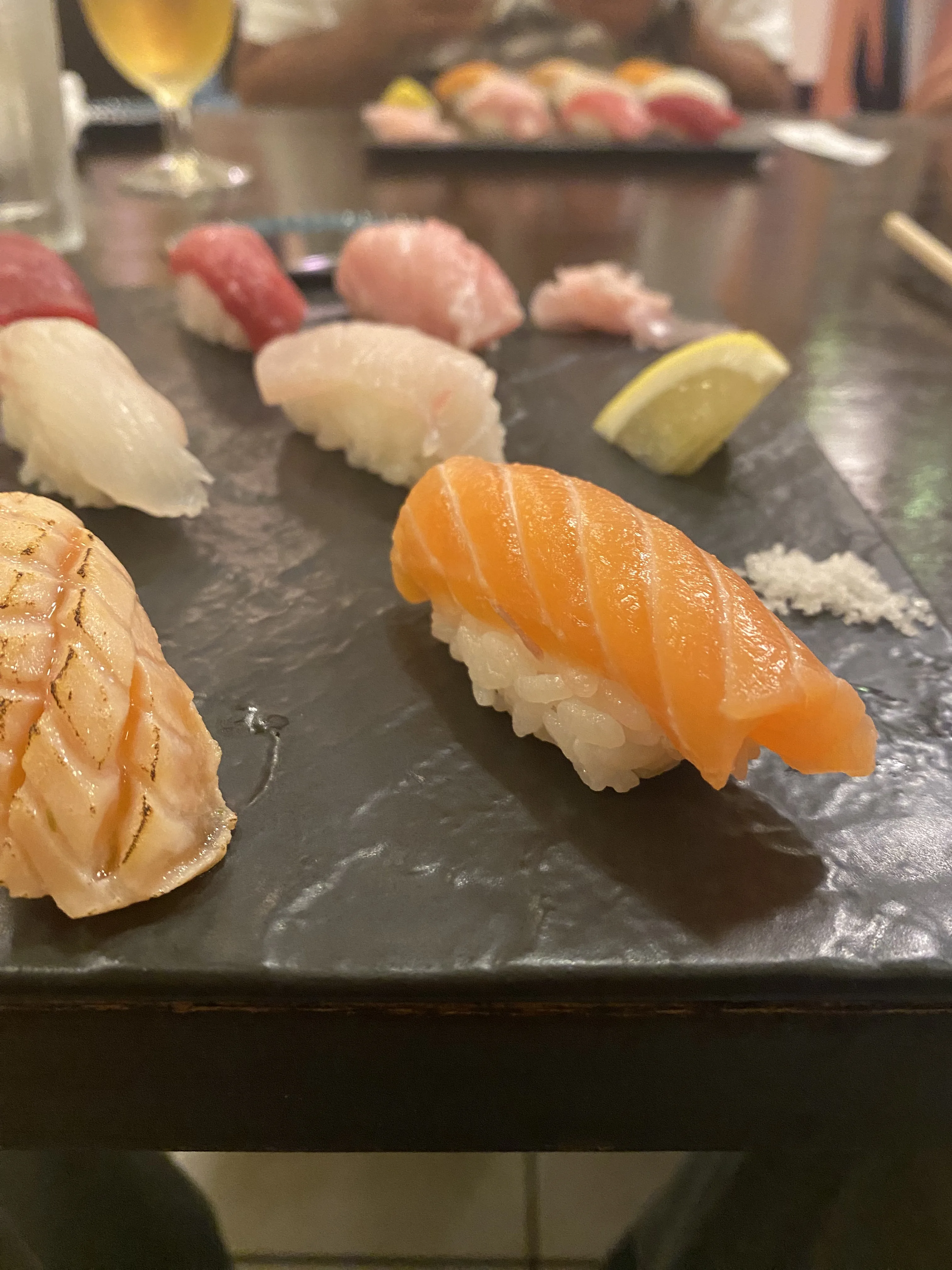 Nigiri de Salmón 1 Nigiri de Salmón 1