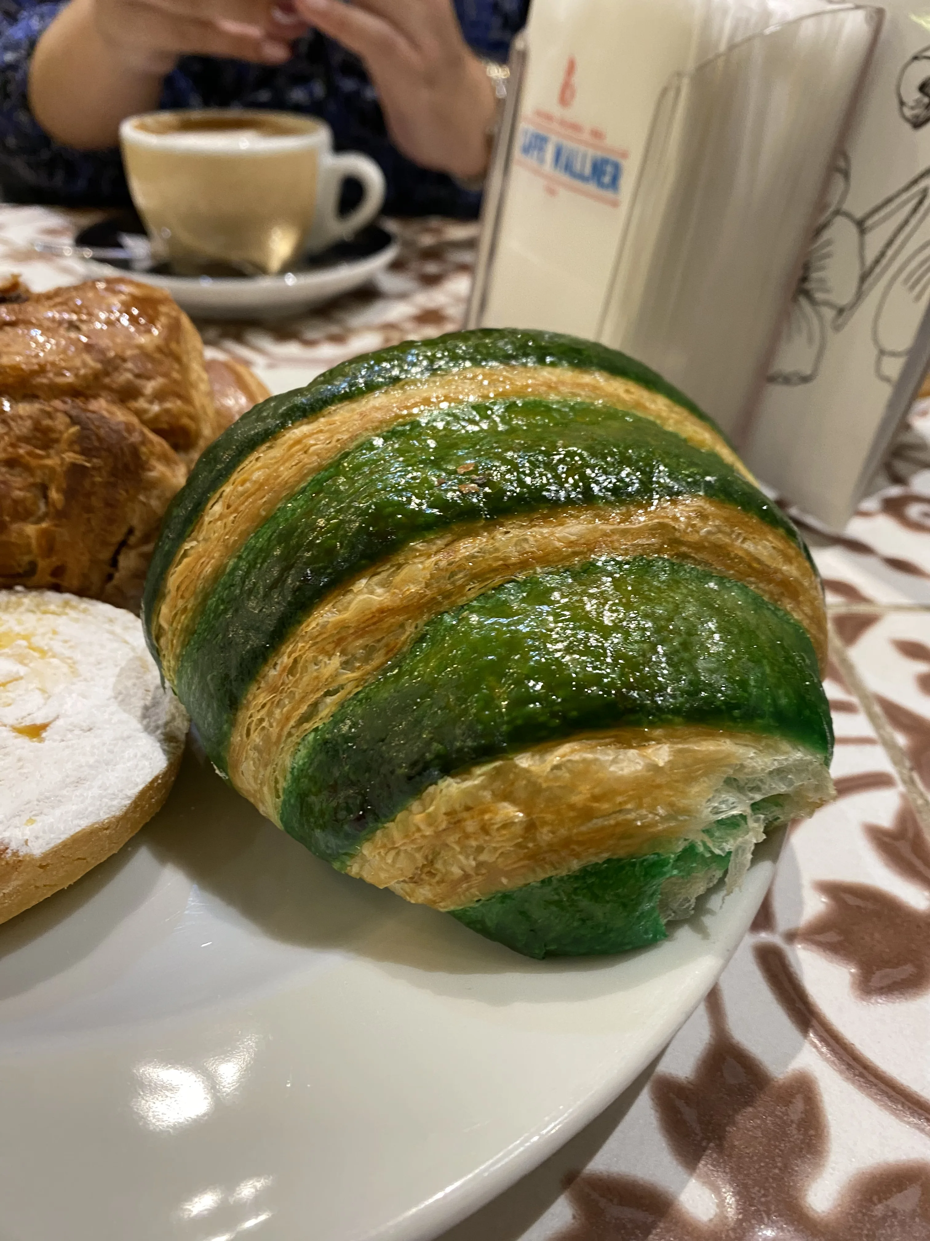 Brioche Chantilly e Pistachio Brioche Chantilly e Pistachio