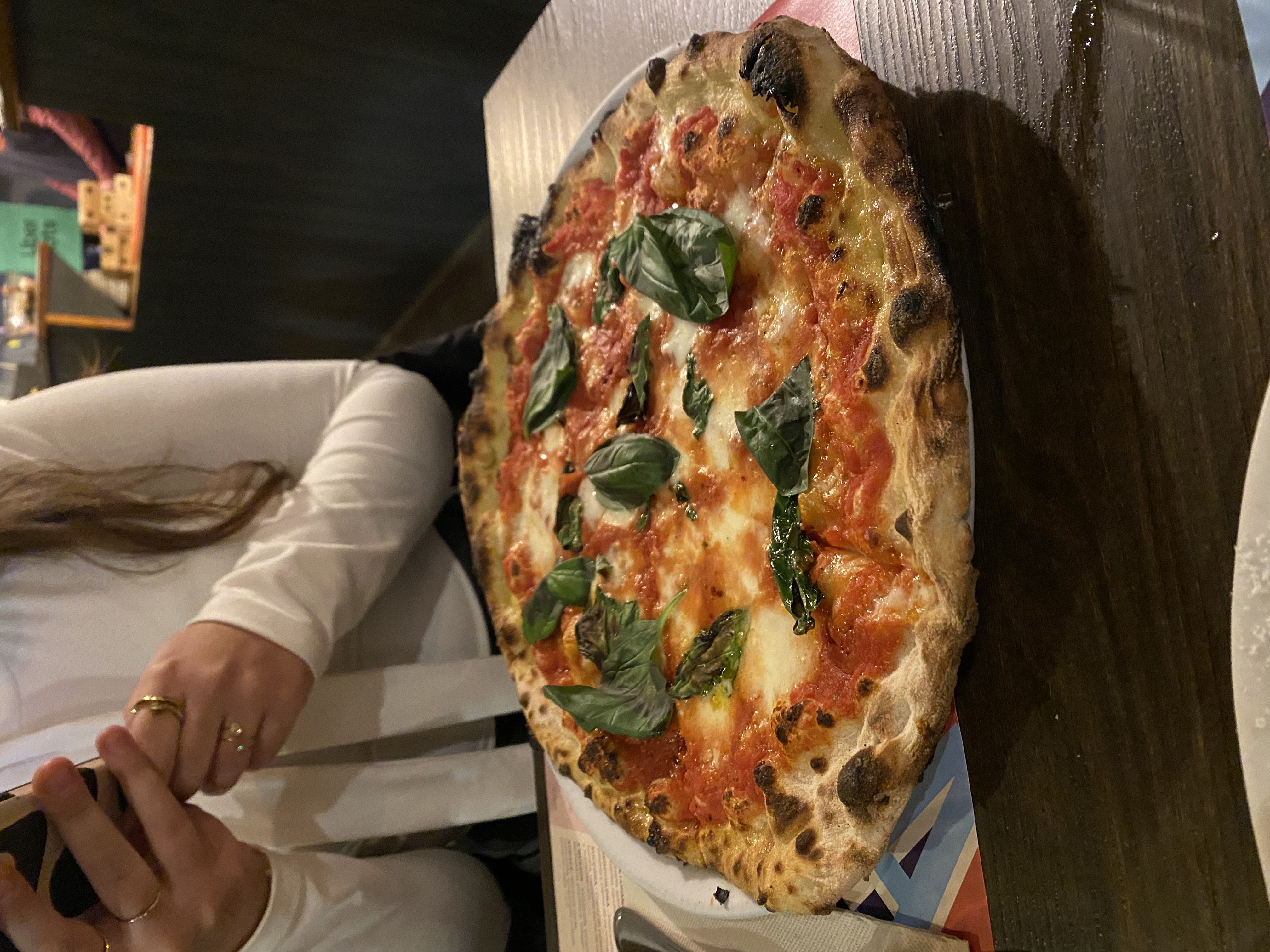 Pizza Margherita Pizza Margherita en el post de la Crítica MASA MADRE