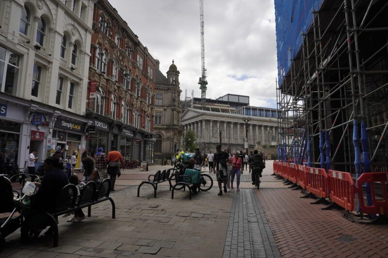 New Street New Street en el post de las 4 Calles más bonitas de Birmingham