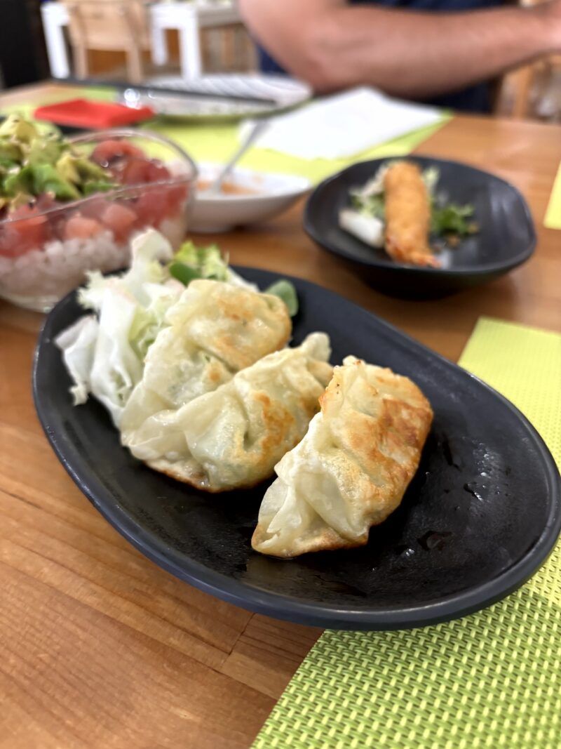 Gyozas Pollo Gyozas Pollo en el post de la Crítica Nagoya SUSHI