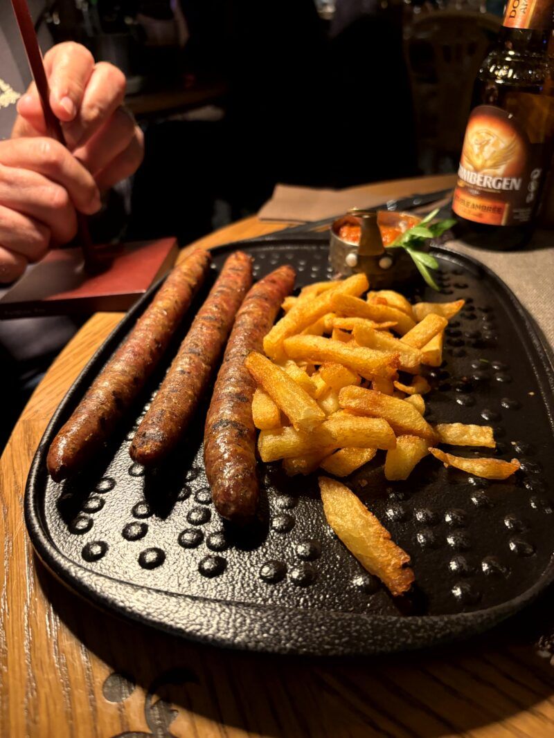 Mature Beef Sausages Mature Beef Sausages en el post de la Crítica Restaurante Shchastliveca