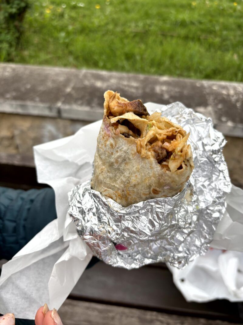 Burrito Cactus & Mushrooms Burrito Cactus & Mushrooms en el post de la Crítica Machete Mexican Grill