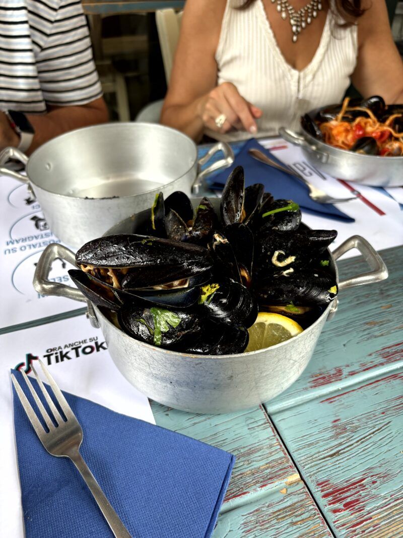 Cozze alla Marinara Cozze alla Marinara en el post de la Crítica The FisherMan Pasta