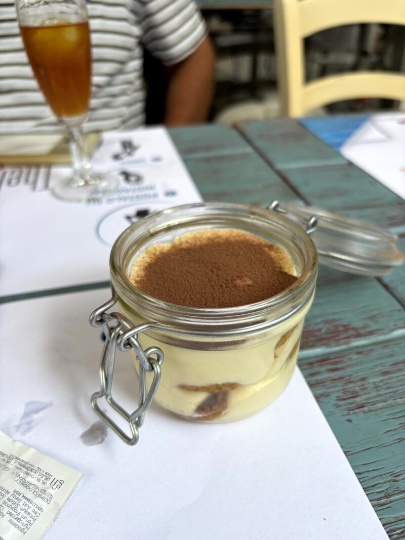 Tiramisú Tiramisú en el post de la Crítica The FisherMan Pasta
