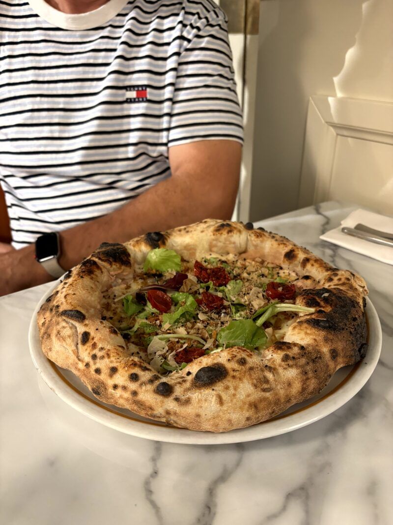 Pizza Tonno e Cipolla Pizza Tonno e Cipolla en el post de la Crítica Biga Milano