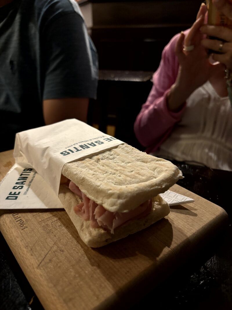 Panini Mortadella Bologna Panini Mortadella Bologna en el post de la Crítica Panini De Santis