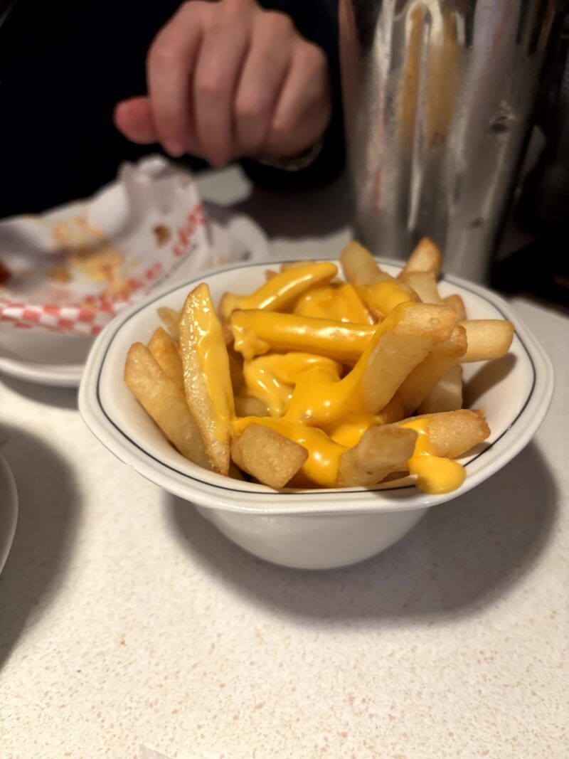 Cheesy Fries Cheesy Fries en el post de la Crítica Shake Dog